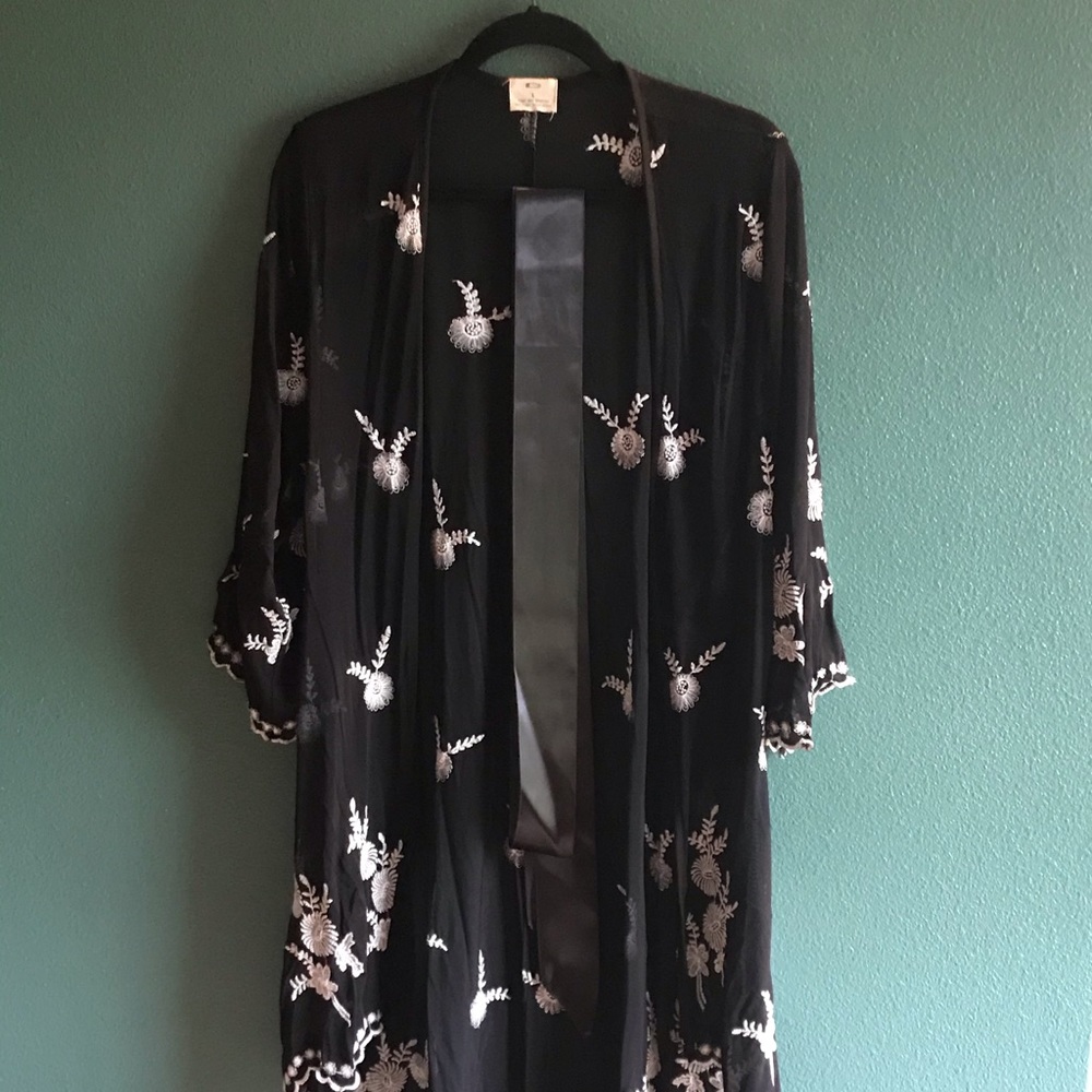 Pins & Needles kimono, large